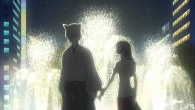 Tomoe Becomes a Familiar / The Deity Goes to a Mixer