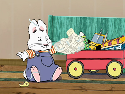 Max And Ruby Sugar Plum Max - Max's Giant Toys | Max and Ruby Live ...