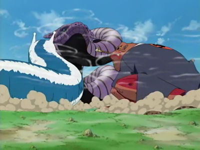 Three-way Battle! Tsunade and Jiraiya vs. Orochimaru!