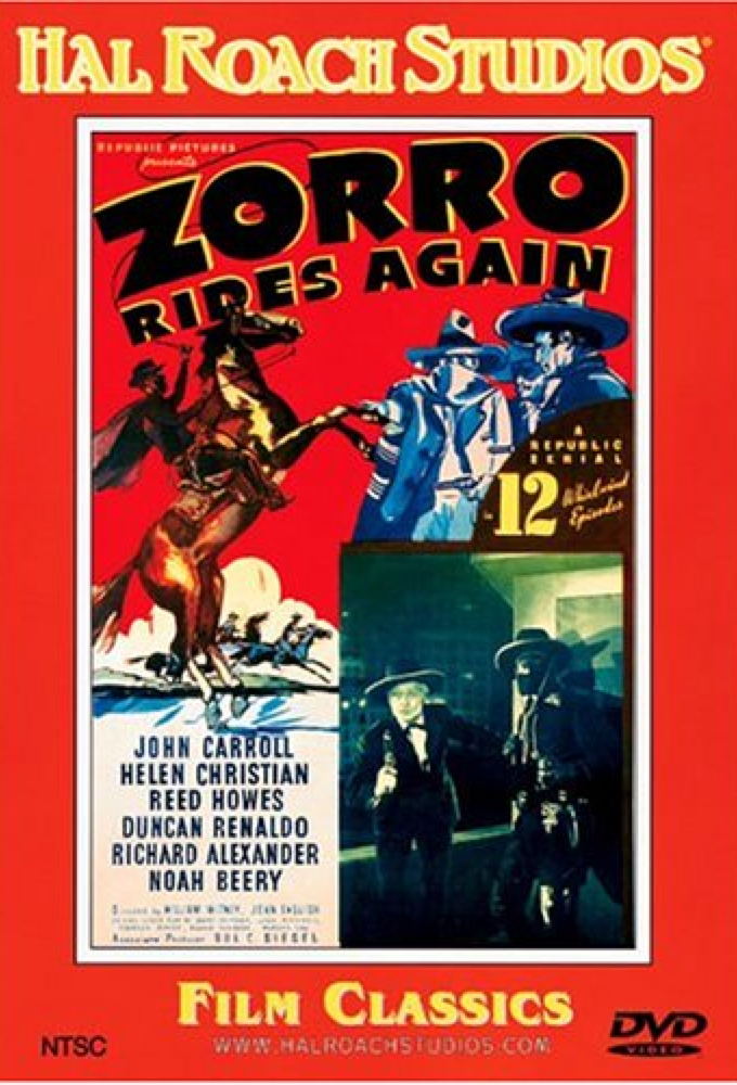Zorro Rides Again on FREECABLE TV